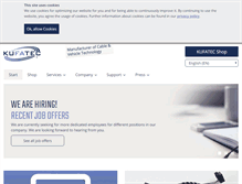 Tablet Screenshot of kufatec.de